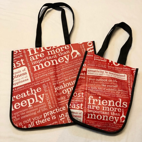 lululemon athletica Handbags - Lululemon bundle lot two bags different sizes